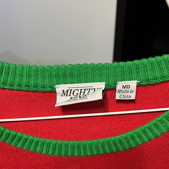 Christmas sweater reindeer- felt festive might delete later - Picture 2 of 7